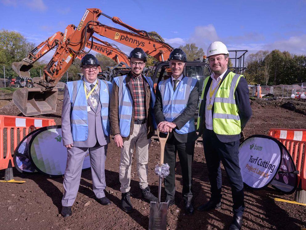 Yeovil College - BAM BAM breaks ground on £60+ million Yeovil College Campus redevelopment