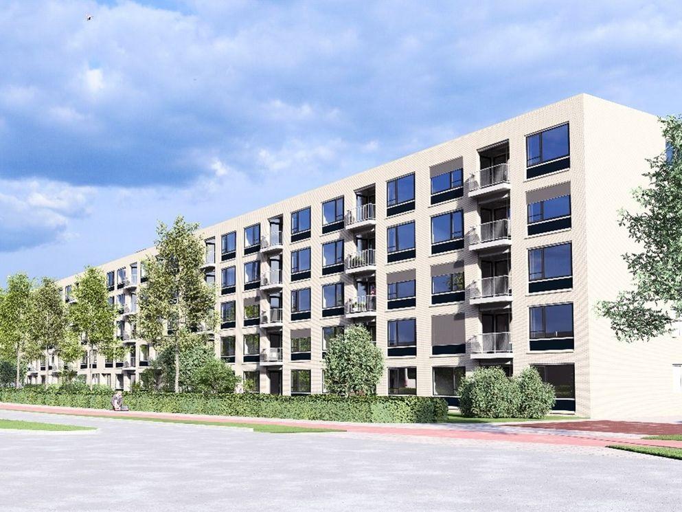 Artist impression appartementengebouw