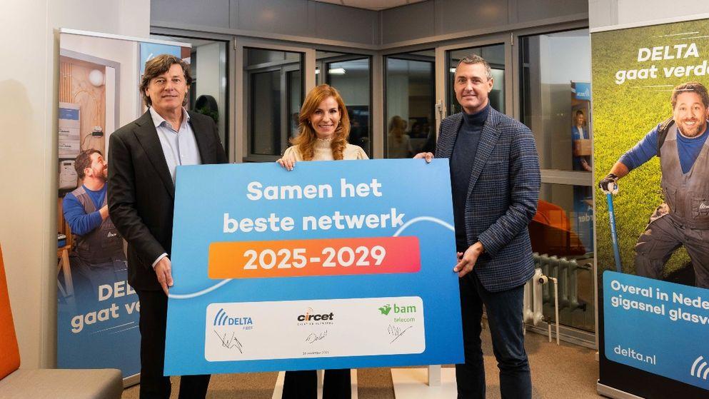 Marco Visser, Monique van der Ende en Russell Crye