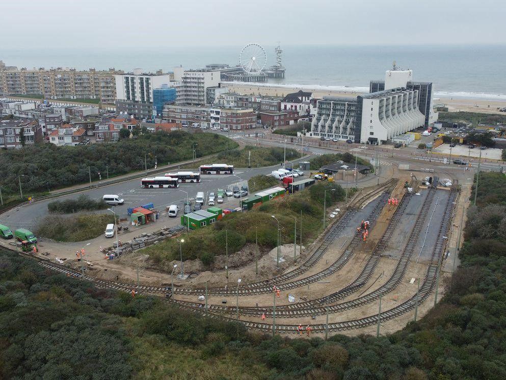 Luchtfoto van de keerlus