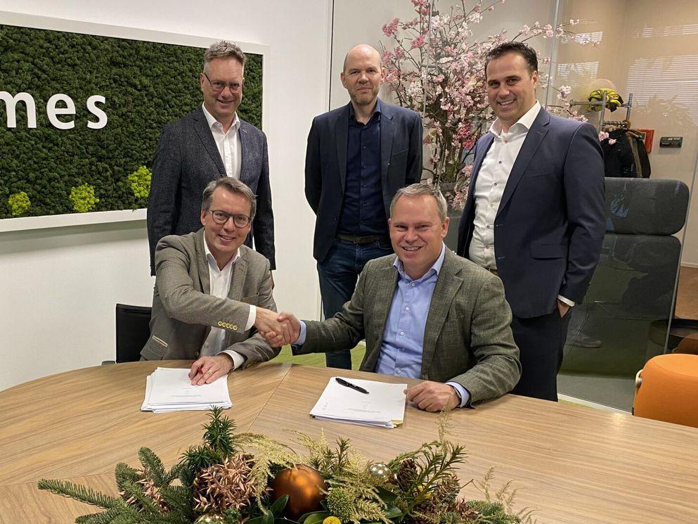 Ondertekening overeenkomst