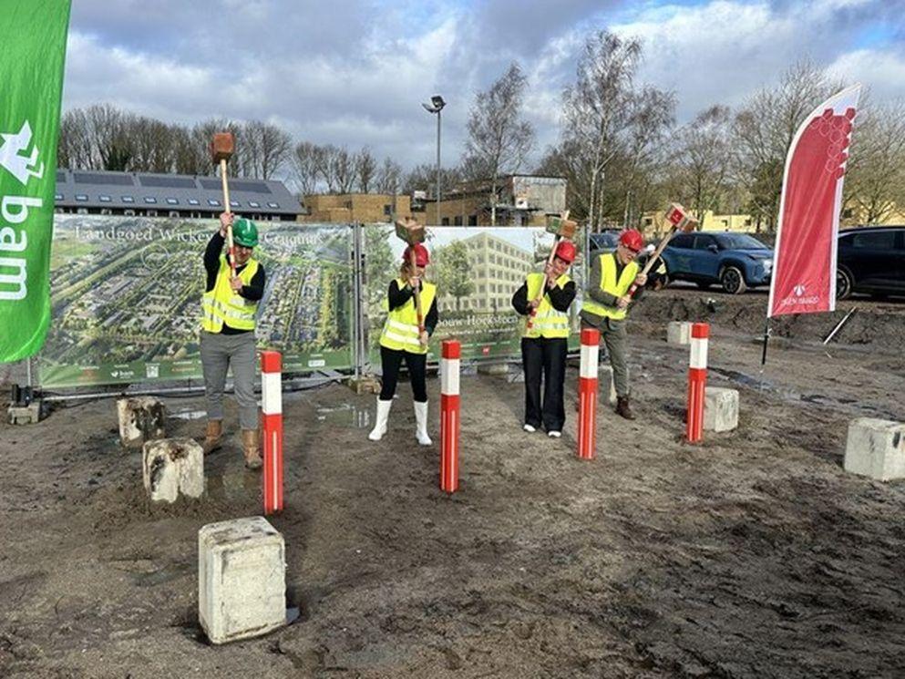 Feestelijke start bouw 93 appartementen op Landgoed Wickevoort in Haarlemmermeer