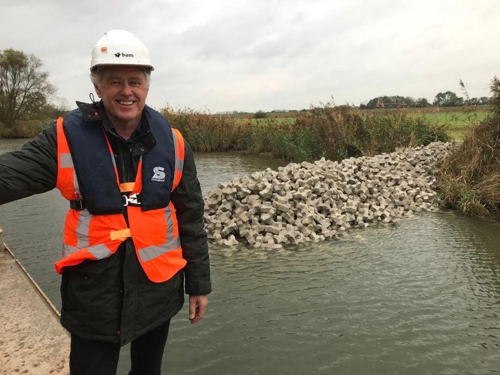 Minder baggeren en meer natuur door slimme rivierkribben