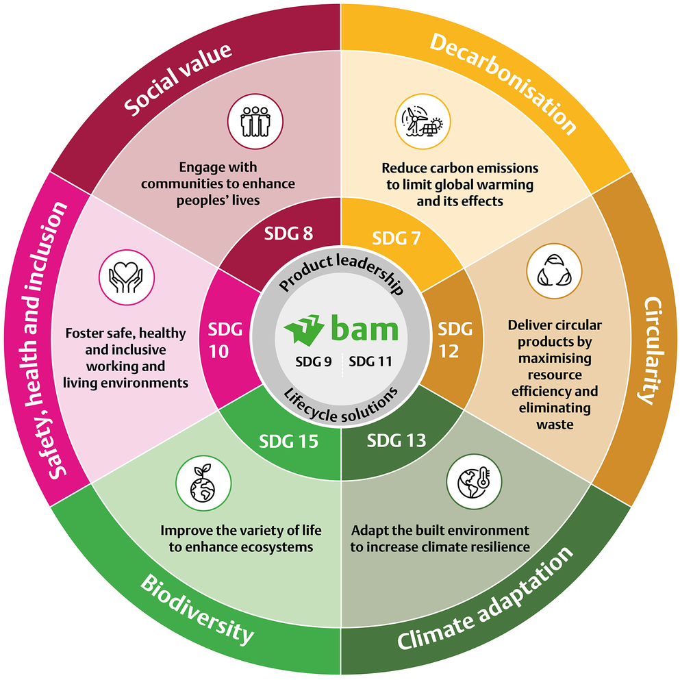 Celebrating sustainable milestones: BAM’s SBTi validation and CDP rating explained