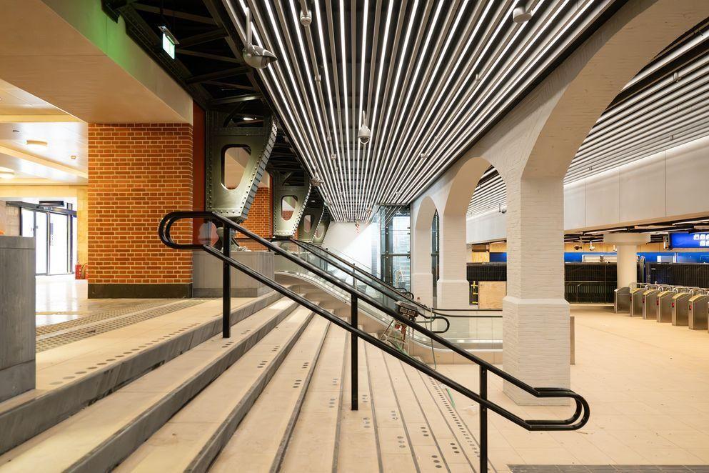 Entrance to Amsterdam Central Station