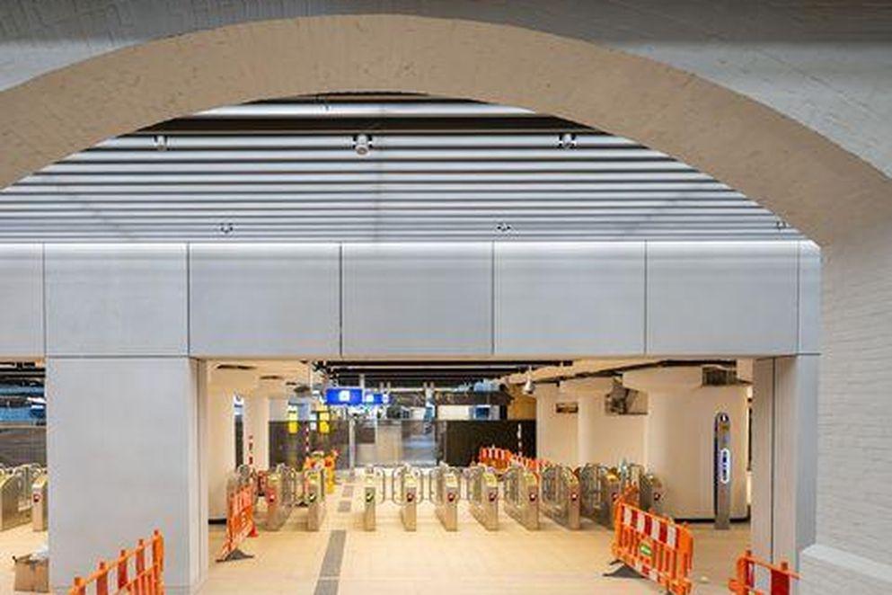 Entrance to Amsterdam Central Station