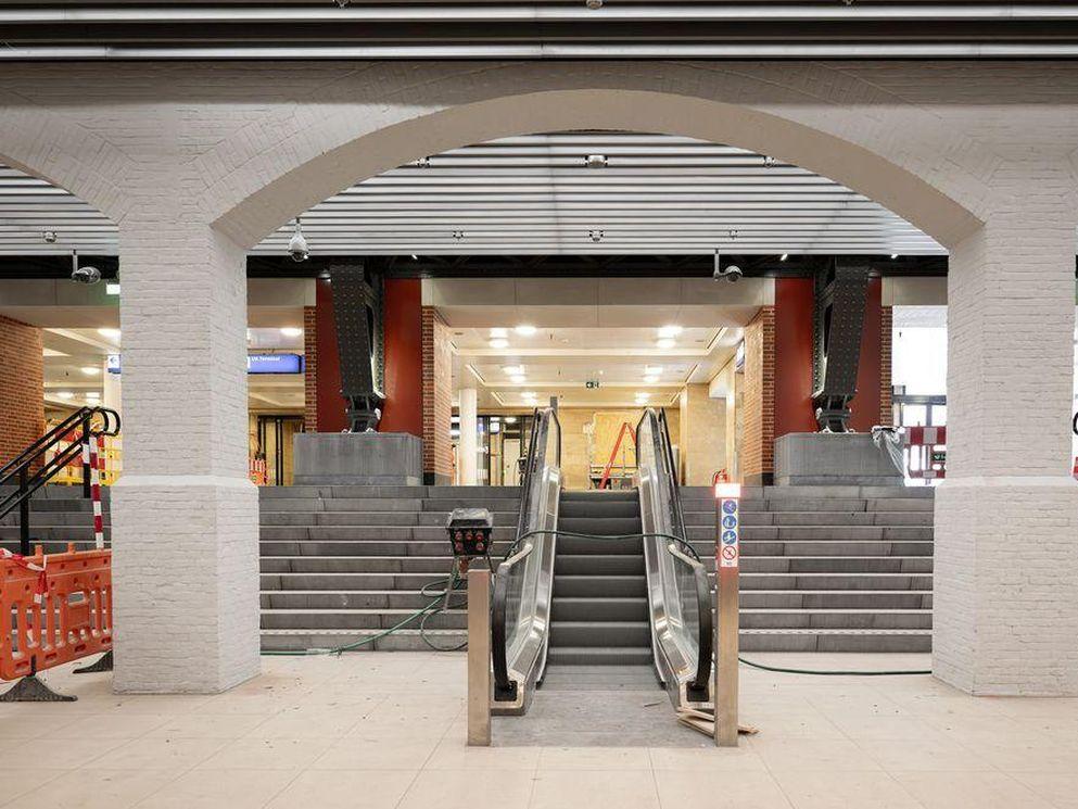 Entrance to Amsterdam Central Station