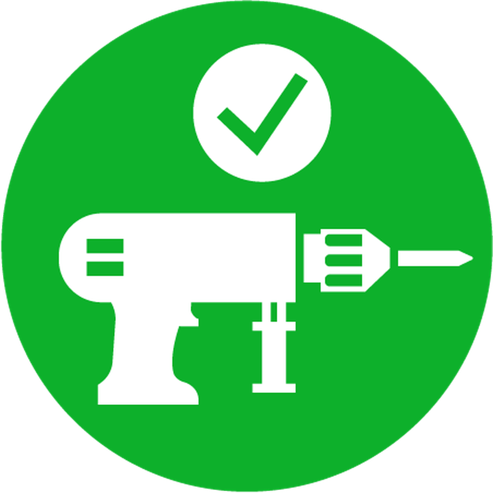 I work with approved equipment and only if authorised to use it.