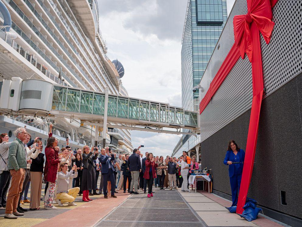 Officiële opening walstroominstallatie