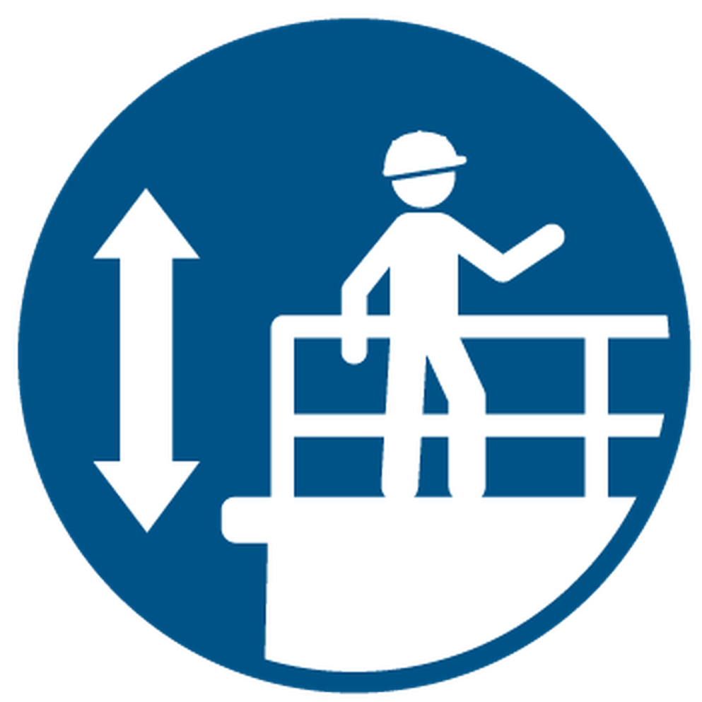 Working at height - I protect myself when working at height.