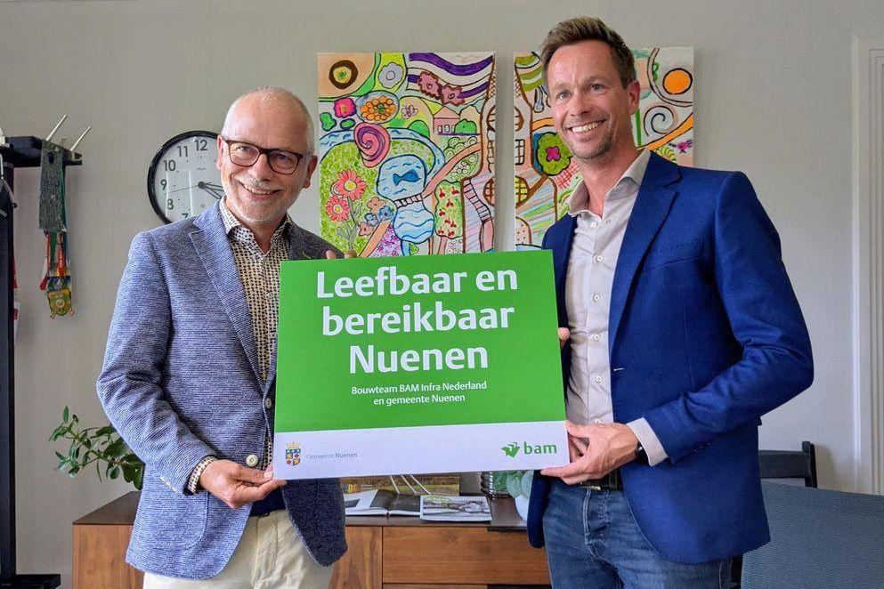 BAM Infra Nederland and the Municipality of Nuenen Join Forces in Construction Team for a Sustainable and Liveable Future