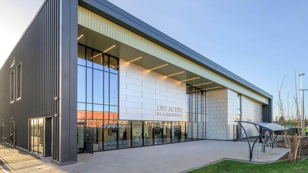 Exterieur recreatiecentrum Blairgowrie