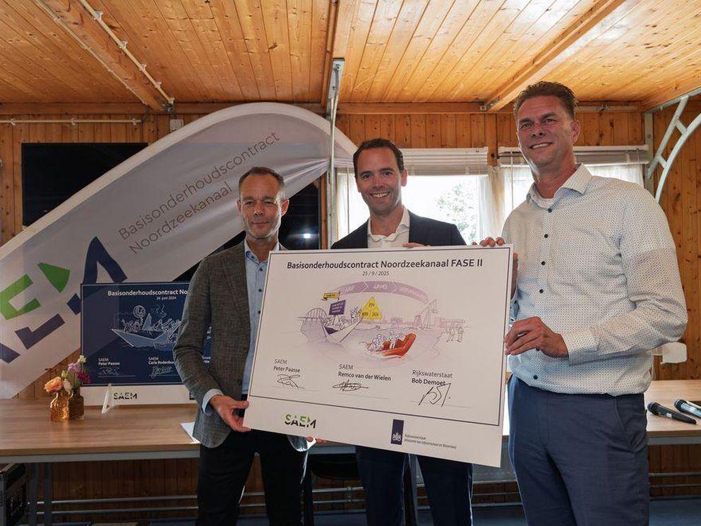 BAM en SPIE van start met realisatiefase van tienjarig basisonderhoudscontract Noordzeekanaal