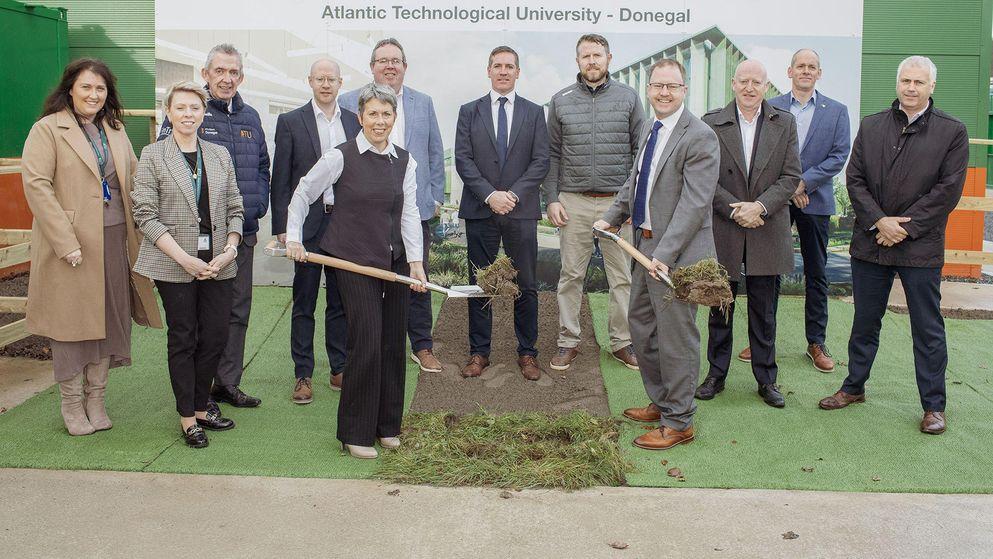 BAM vordert met de bouw van een toonaangevende onderwijsfaciliteit bij ATU Letterkenny