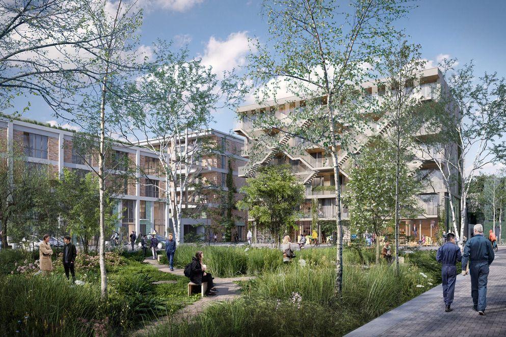 Letter of Intent for the Schieoevers Noord Area Committee Signed