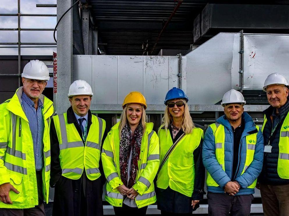 Top of the class: BAM tops out England’s largest Passivhaus school in South Gloucesterhire