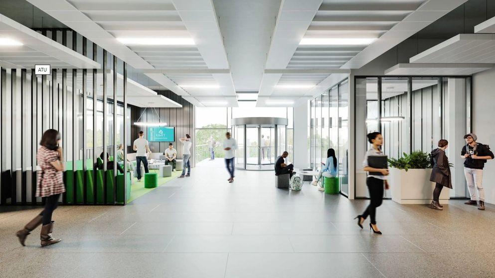 Interior STEM building in Galway