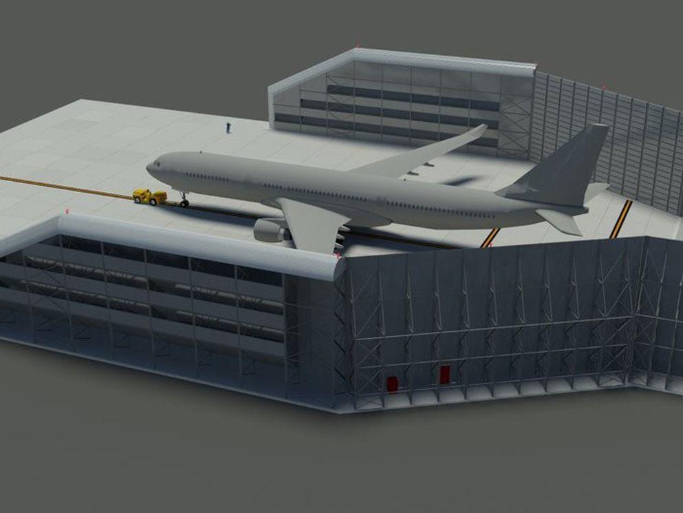 BAM bouwt nieuwe motortesthal voor Defensie op Vliegbasis Eindhoven