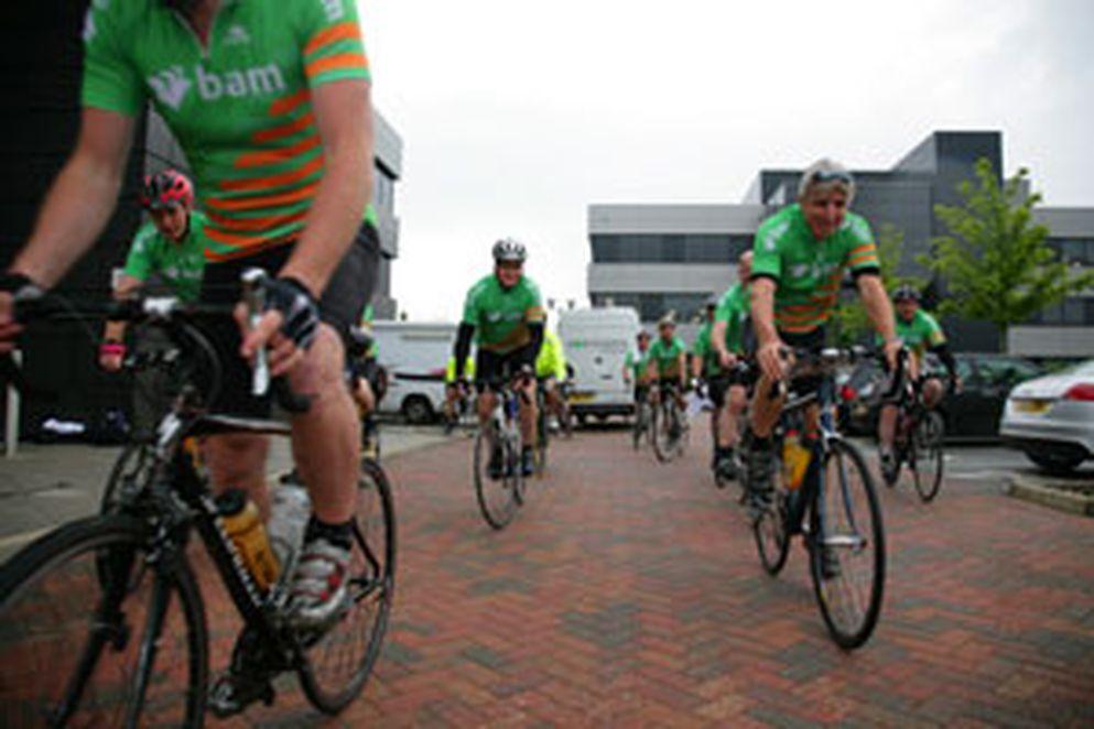 Bam cyclists