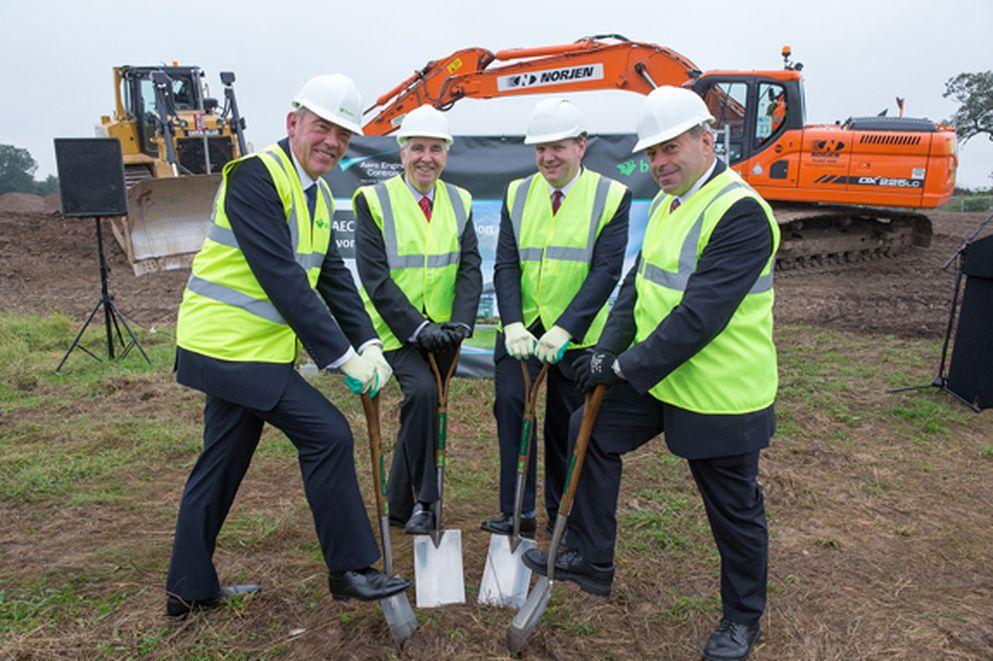 AEC breaks ground