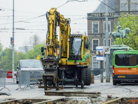 Krol-e voor het eerst in actie in Den Haag